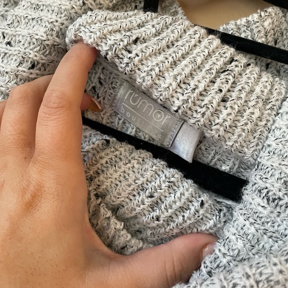 LF turtleneck sweater zipper sleeves - Picture 3 of 6